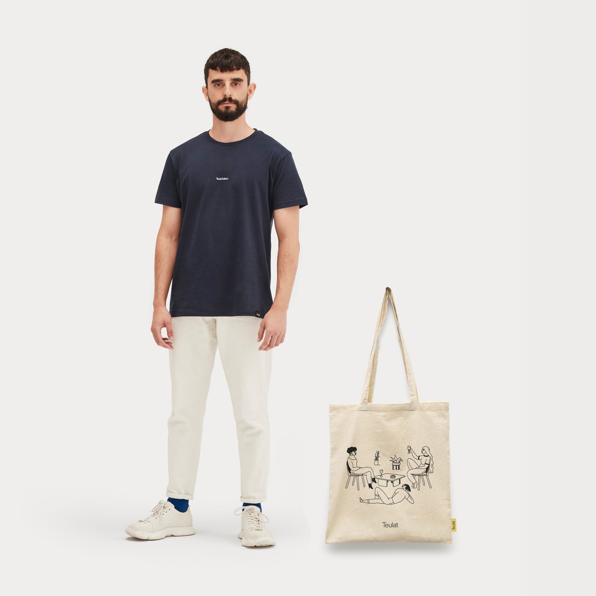 Pack camiseta Teulat Editions y tote bag